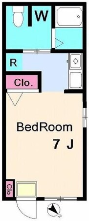 スカイハイムの物件間取画像